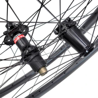 1423g 29er 30mm wide 30mm deep MTB XC AM carbon wheelset front lefty 2.0 rear hub boost 148mm XD MS 12s Wing20 28H mountain bike