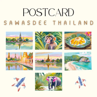 Postcard Sawasdee Thailand