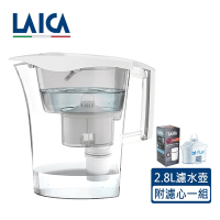 LAICA萊卡 2.8L除菌生飲濾水壺 雙濾芯 免煮水