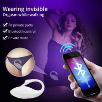 Bluetooth dildo women wireless app remote control vibrator wear vibrating panties toys for couple sex shop