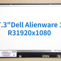 17.3" Laptop Matrix LED LCD Screen For Dell Alienware 17 R3 For Dell DP/N 040PW3 40PW3 FHD 1920x1080 FHD eDP 30PINS Replacement