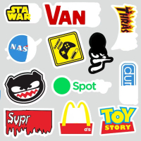 12 PCS Star War Series / stiker aesthetic / stiker helm / stiker kulkas / stiker kaca / siker /Stick