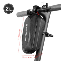 Bike Bag Electric Scooter Bag Waterproof Hard Shells EVA Storage Bags Electric Scooter E Scooter Bicycle Cycling Accessories