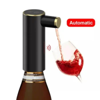 Smart Quantitative Alcohol Dispenser Professional High End Whiskey Pump Dispenser Liquor Pump Adjustable Electric Wine Decanter