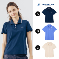 TRAVELER 旅行者 24SS女款消臭吸排上衣_241TR812(消臭/吸濕排汗/機能衣)