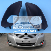 Fog lamp cover fog light cover front bumper cover for Toyota Vios Gen 2 2008 2009 2010 2011 2012 201