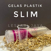 Gelas Cup 22 OZ SLIM Plastik Cup Plastik Cup Pop Ice Cup Juice Cup Gelas Plastik PP Gelas Plastik Mu