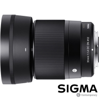 SIGMA 30mm F1.4 DC DN Contemporary (公司貨) 標準大光圈定焦鏡頭 人像鏡 APS-C 無反微單眼專用鏡頭