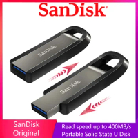 SanDisk Extreme PRO CZ810 Pendrive USB 3.2 Solid State SSD Flash Drive 128G 256GB Up to 400MB/s Original USB Flash Drive PenDisk