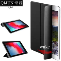 QIJUN tablet flip case for Huawei MediaPad M3 Lite 8.0" Smart wake UP Sleep leather fundas fold Stand cover for CPN-L09/W09/AL00