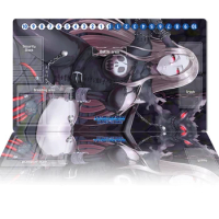 Digimon Playmat Lady Devimon Board Game Mat DTCG CCG Trading Card Game Mat Anime Mouse Pad Rubber Desk Mat Free Bag 600x350x2mm
