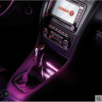 OSRAM 歐司朗 LED 氛圍燈 車內改裝 冷光 無線遙控 7色可調 免破線 迎賓 踏板燈