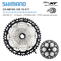 Shimano SLX XT Deore M8100 M7100 M6100 12 Speed Cassette Micro Spline K7 12V 10-51T Sprocket MTB flywheel 12S MS Bicycle Ratchet