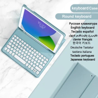Keyboard Cover Funda for iPad 10.2 2020 2019 7th 8th Gen Case Keyboard for iPad Pro 10.5 Air 3 Slim Keyboard Leather Cover Funda