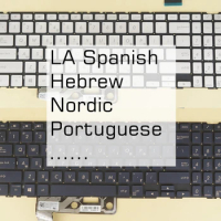 LA Spanish Hebrew Nordic Portuguese Keyboard For ASUS ZenBook UX533FD UX533FN SN2580BL SN2580BL1 SN2580BL4 0KN1-9D3LA16 Backlit