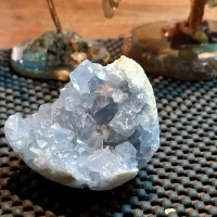 Blue Celestite 6x5x5 Kristal alami