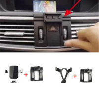 1Set Plastic Material For 2009-2012 Mercedes-Benz E200 E300 W212 Special Car Phone Holder Fixed Bracket Stand Mobile