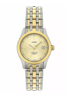 Alba ALBA Jam Tangan Wanita - Silver Gold - Stainless Steel - AXT852X1