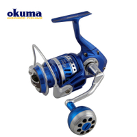 【獵漁人】OKUMA-阿諾 AZORES 強力紡車式捲線器 鋁合金握丸