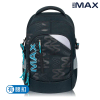 【Tiger Family】MAX系列超輕量護脊書包Pro 2-夜幕黑藍