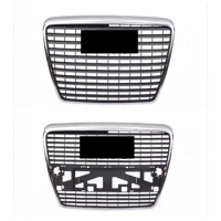Car Grill for Audi A6L 2005-2011 Grille Mask Grid Front bumper net Radiator Grille Car Accessories