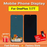 100% Tested High Quality For Oneplus 7 LCD Display Digitizer For Oneplus 7T Touch Screen Replacement Parts HD1901 HD1903 GM1901