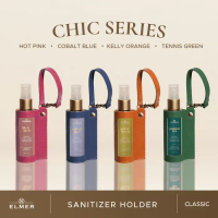 PROMO - LEATHER SANITIZER HOLDER - CHIC SERIES (GANTUNGAN SANITIZER ELMER)