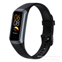 C60 Smart Bracelet 1.1 Inch AMOLED Pedometer sleep alarm blood oxygen body temperature waterproof sp