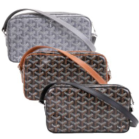 GOYARD  CAP-VERT防水帆布Y字老花斜背相機包(多色選)