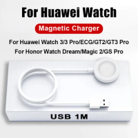 For Huawei Watch Magnetic Fast Charger For Huawei Watch 3 GT GT2 GT3 Pro Smart Watch Portable USB Fast Charging Cord Cable