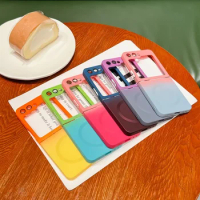 Magnetic Phone Case for Samsung Galaxy Samsung Galaxy Z Flip 5 4 3 Flip5 Flip4 Flip3 5G Gradient Color Protective Cover