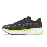 Puma 慢跑鞋 Deviate Nitro 2 PsyRush 男鞋 黑 綠 碳板 氮氣中底 緩震 運動鞋  38007601