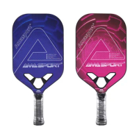 AMASPORT Pickleball Paddles Edgeless Full Carbon Fiber Thermoformed Sealing Edge Pro Racket for Pickleball Sports