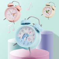 Disney Lilo Stitch Alarm Clock Growing LED Color Change Digital Light.