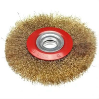 Sikat Kawat Gerinda 4 Inch Sikat Kawat Piring Kuningan Wire Brush Penghilang Karat Cat Las Besi Stai