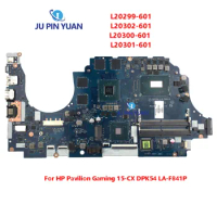 L20299-601 L20302-601 L20300-601 Mainboard For HP Pavilion Gaming 15-CX Laptop Motherboard DPK54 LA-F841P L20301-601 Full Tested