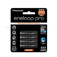 【Panasonic 國際牌】黑鑽款 eneloop PRO 4號950mAh 低自放充電電池 BK-4HCCE-4顆入