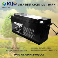 KIJO VRLA DEEP CYCLE 12V 150AH AKI KERING BATTERY BATERAI 12 V 150 AH