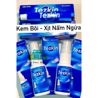 [Sản phẩm hot] Kem Bôi - Xịt Nấm Ngứa Tezkin