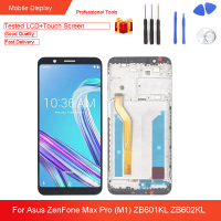 จอแสดงผล LCD, สำหรับ Asus ZenFone Max Pro (M1) ZB601KL และ ZB602KL, หน้าจอสัมผัส Digitizer Assembly,