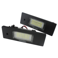 ไฟ LED ป้ายทะเบียน, สำหรับ BMW 1 6 Z Series E81 E87 E63 E64 Z4 Mini, ไม่มีข้อผิดพลาด, หมายเลขใบอนุญา
