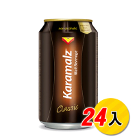 【Karamalz 卡麥隆】卡麥隆黑麥汁-原味330mlx24入/箱(天然綿密氣泡)