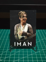 Kartu Public Figure Musisi Iman J-Rocks Penyanyi Gitaris Signed Asli