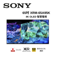 SONY索尼 65吋 4K OLED 智慧電視 XRM-65A95K 日本製