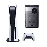 Sony PlayStation 5 主機 (CFI-1218A01)＋XGIMI HALO+ 可攜式智慧投影機