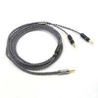 8 Core Balanced 2.5 4.4 6.5 XLR For Clear Celestee NEW Focal ELEAR Utopia Stellia Headset French Earphone Cable