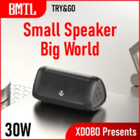 BMTLTRY&amp;GO 30W high-power triangular mobile portable Bluetooth audio outdoor mountaineering tourism waterproof speaker TWS inter