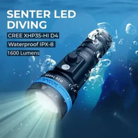 Xtar Senter LED Diving Waterproof CREE XHP35-HI D4 1600 Lumens - D26