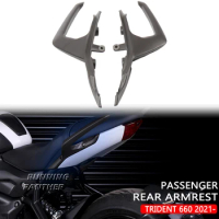 CNC Motorcycle Passenger Rear Grab Handle Seat Hand Handle Grab Bar For TRIDENT660 Trident660 TRIDENT Trident 660 2021 2022 2023