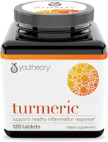 美國好市多 薑黃素 120顆 Youtheory Turmeric Curcumin Supplement with Black Pepper BioPerine